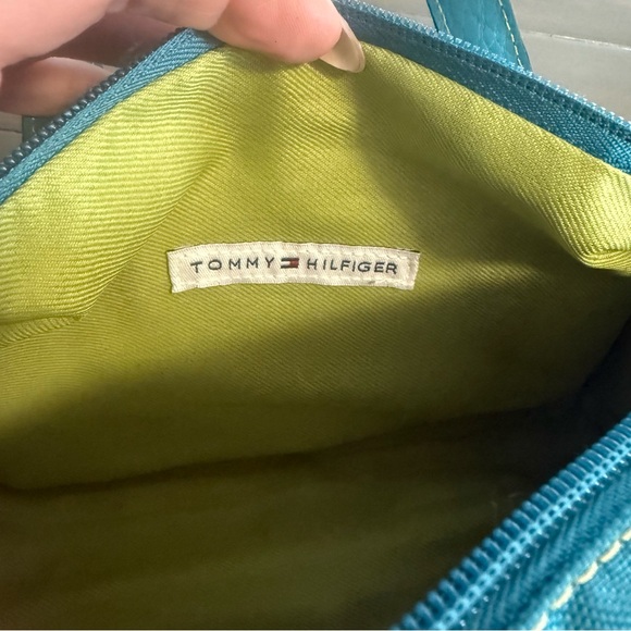 Y2K Tommy Hilfiger Teal Mini Handbag - NWOT - Picture 7 of 11